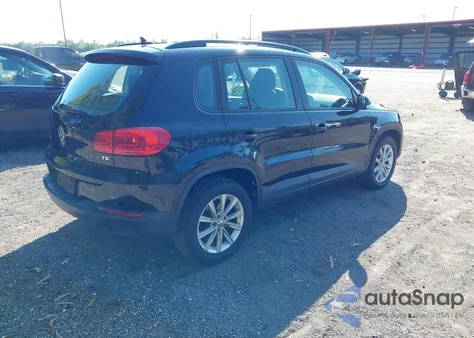 2018 Volkswagen Tiguan Limited 2.0T from USA, damaged, VIN WVGAV7AXXJK005556